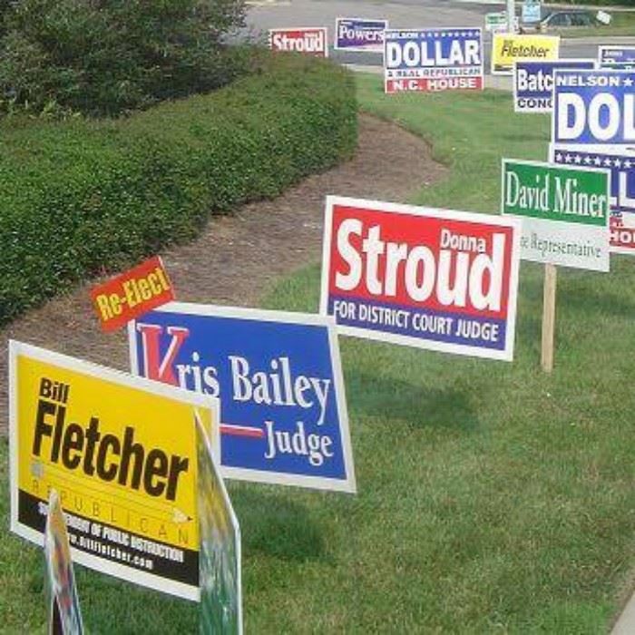 18x24 PP Coroplast Lawn Signs