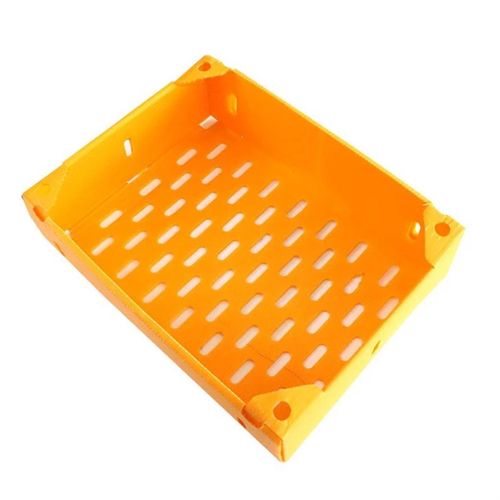Foldable PP Corrugated Plastic Fruit Boxes