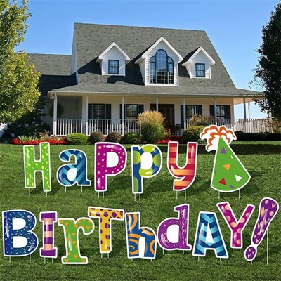 Decoration Corrugated Plastics Lawn Yard Sign