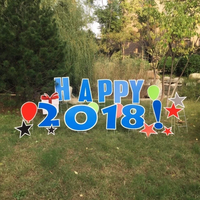 Recycle Waterproof Beautiful Yard Sign