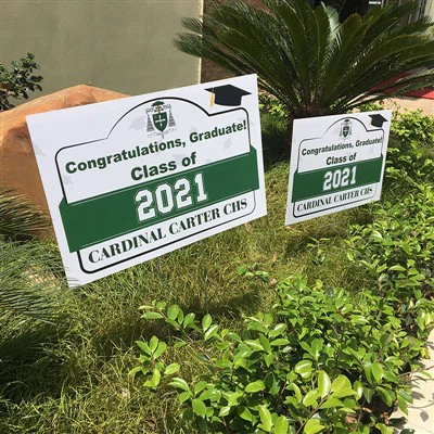 PP 4mm White Customization Corrugated Plastic Yard Sign