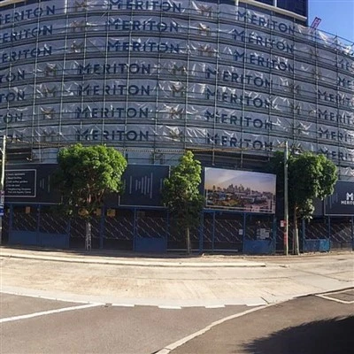 Scaffolding Mesh Banner